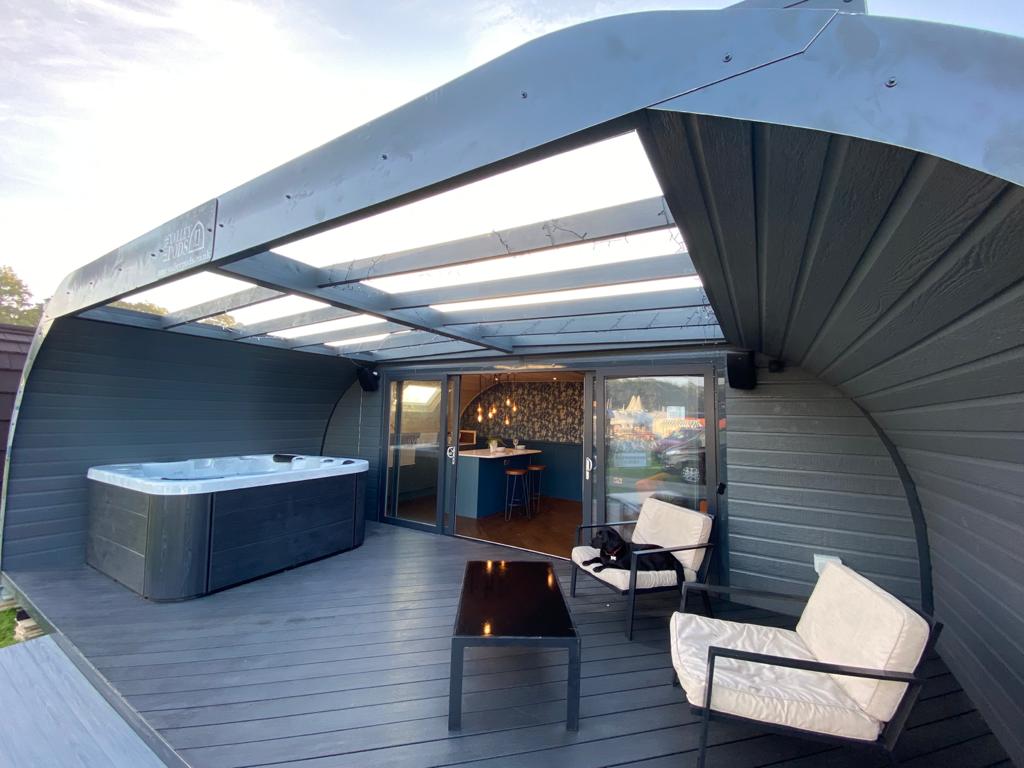 The Ultimate Bespoke Luxury Pod Made by Lune Valley Pods