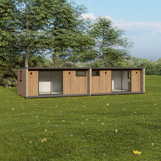 Staff Accommodation Pod This spacious pod, available in dimensions 11m x 3.3m, is designed to comfortably house staff members, providing a practical and private living space on-site. It comes fully insulated and equipped with electricity, water, and internet connectivity.