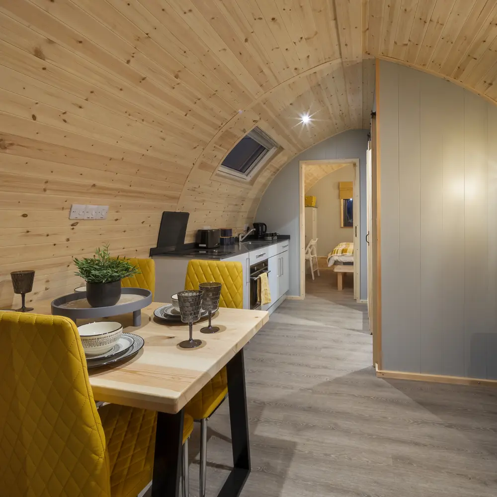 The Middle Bathroom Mega Pod - Lune Valley Camping Pods